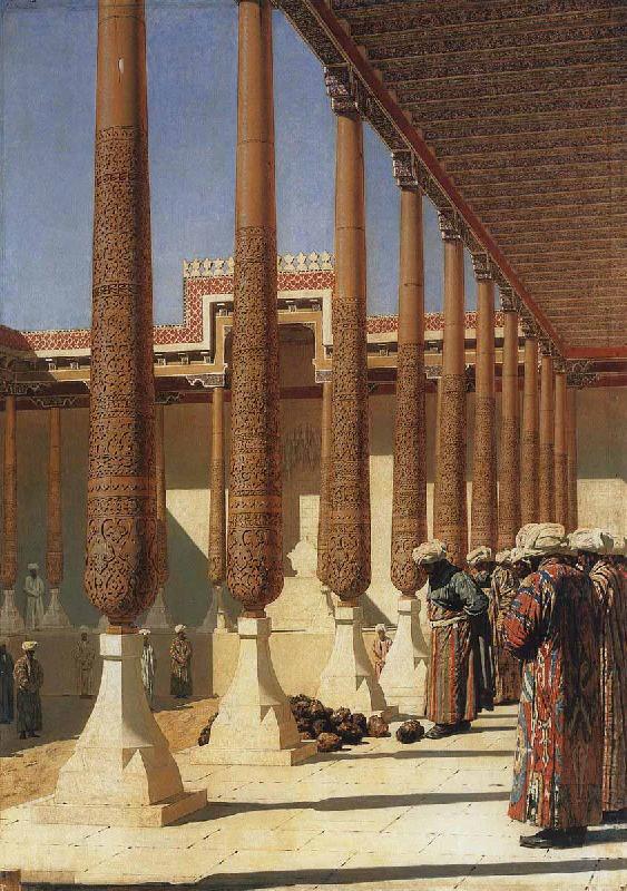 Vasily Vereshchagin Presentation of the trophies France oil painting art